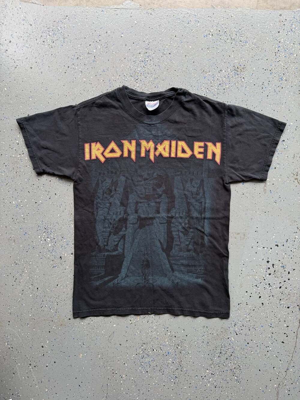 Vintage Iron Maiden Powerslave Graphic T-Shirt